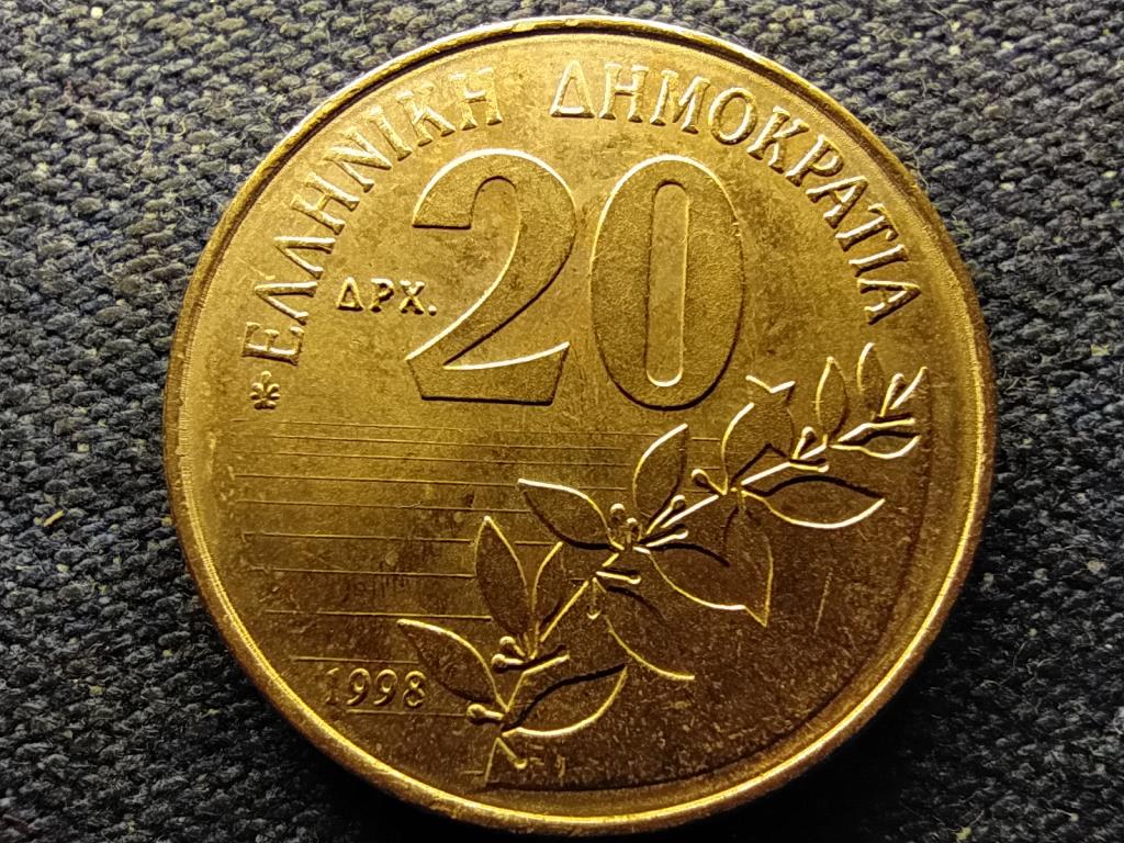 Görögország Dionysios Solomos 20 drachma