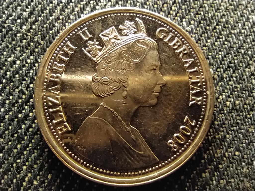 Gibraltár A nagy ostrom 1779-1783 10 penny
