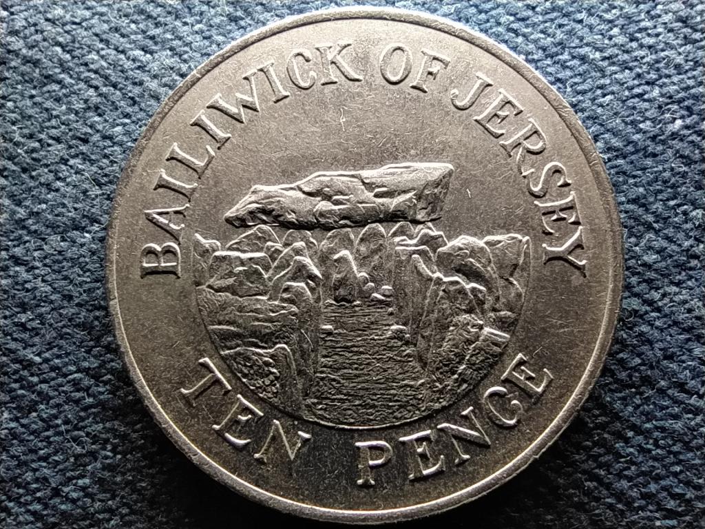 Jersey II. Erzsébet Dolmenek 10 penny