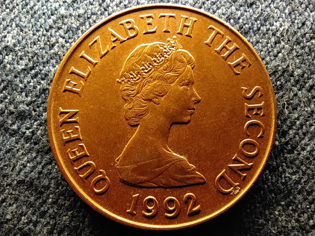 Jersey II. Erzsébet St. Helier remetelak 2 penny