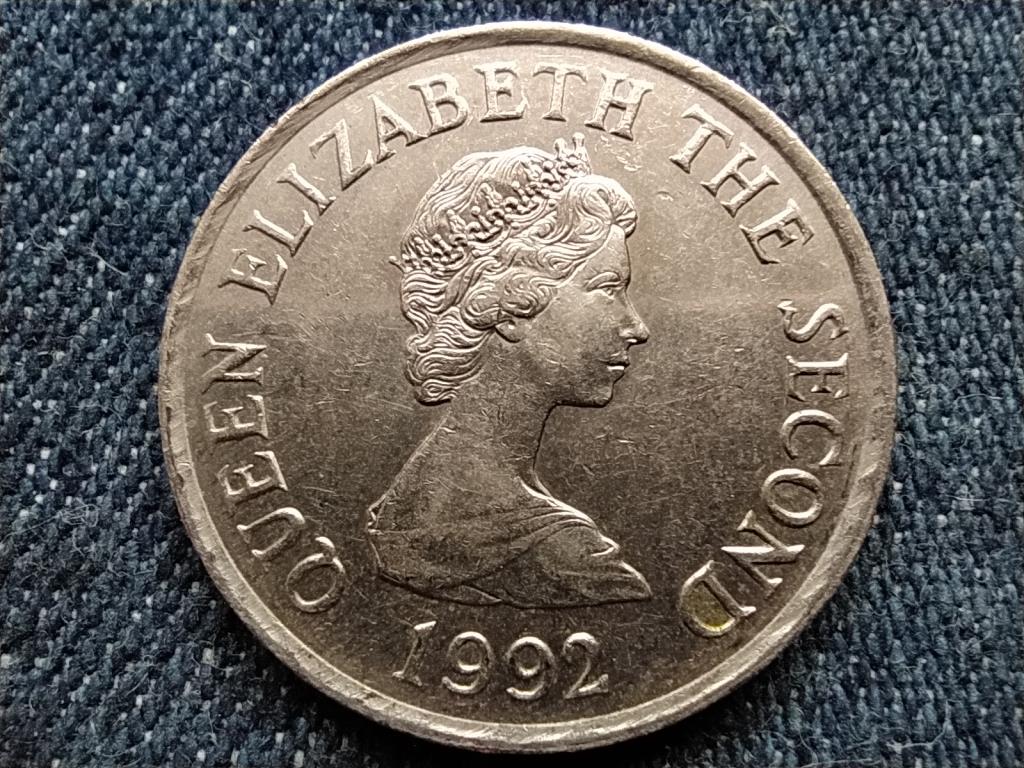 Jersey II. Erzsébet  Dolmenek 10 penny