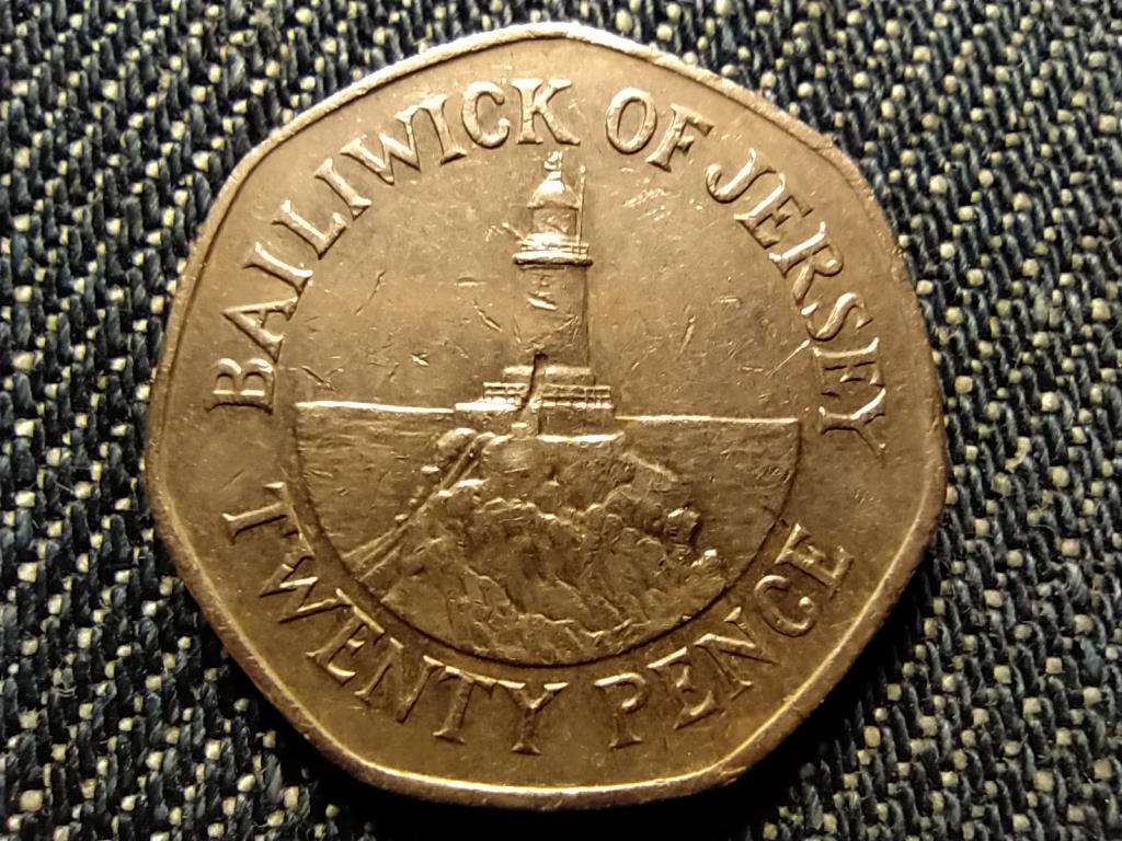 Jersey II. Erzsébet Világítótorony 20 penny