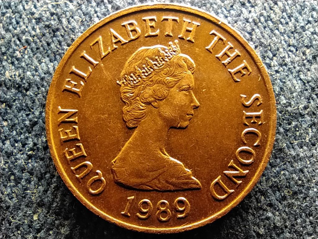 Jersey II. Erzsébet Le Hocq torony 1 penny