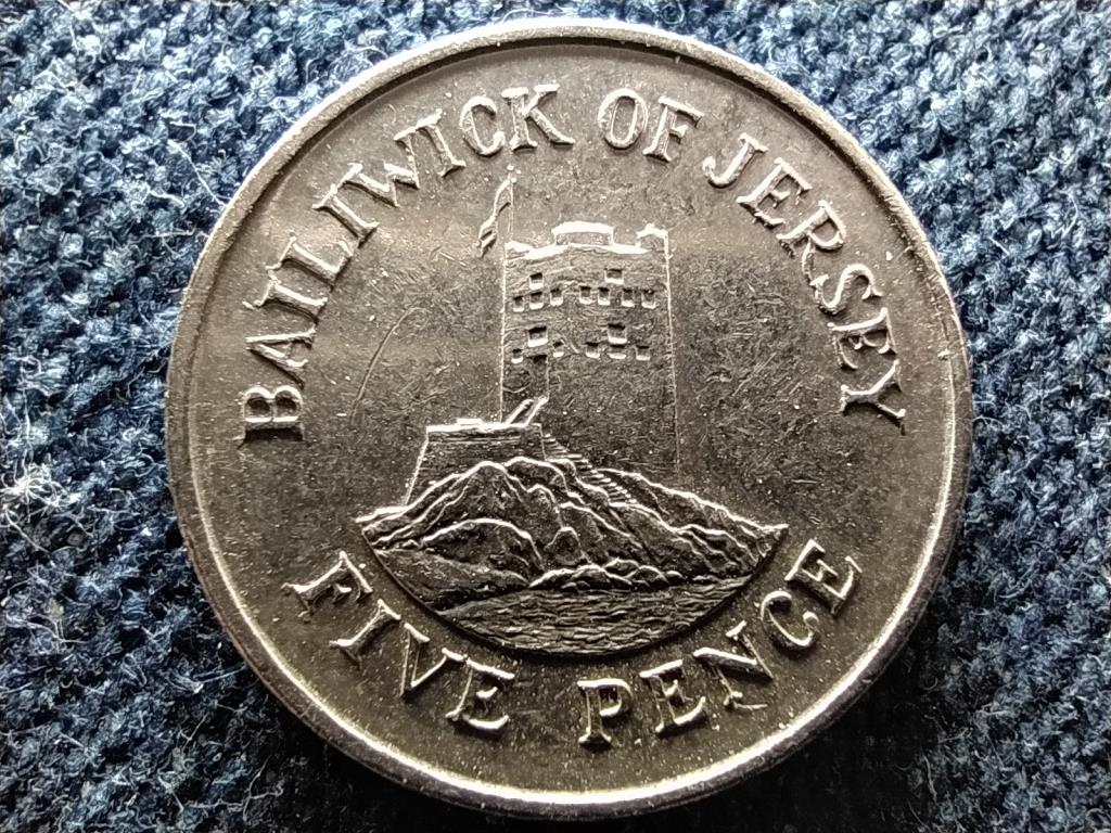 Jersey II. Erzsébet Seymour torony 5 penny