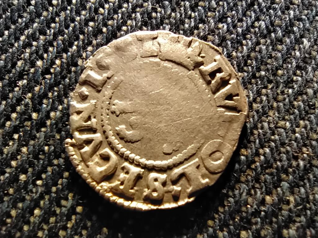 Csehország I. Rudolf (1576-1612) ezüst 1 Pfenning Weiss-Pfennig