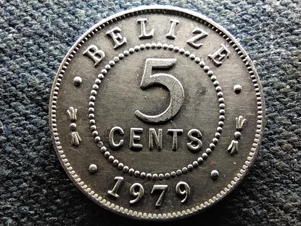 Belize II. Erzsébet (1952-2022) 5 Cent