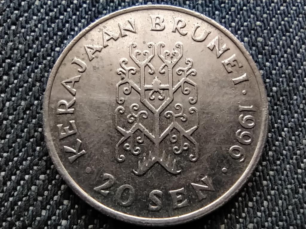 Brunei Hassanal Bolkiah (1967-) 20 sen