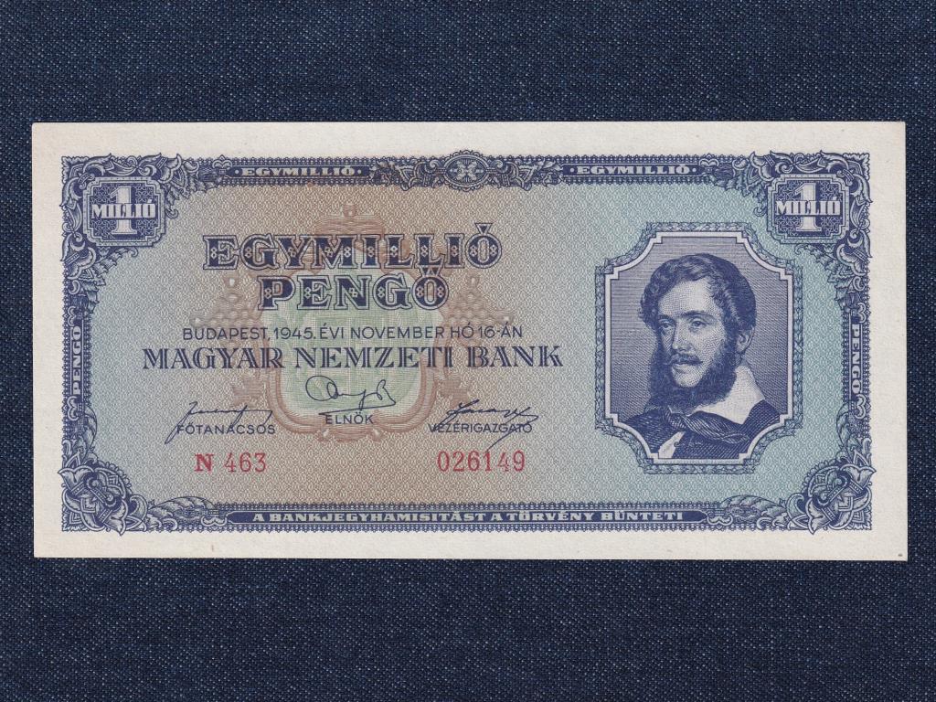Háború utáni inflációs sorozat (1945-1946) 1 millió Pengő bankjegy