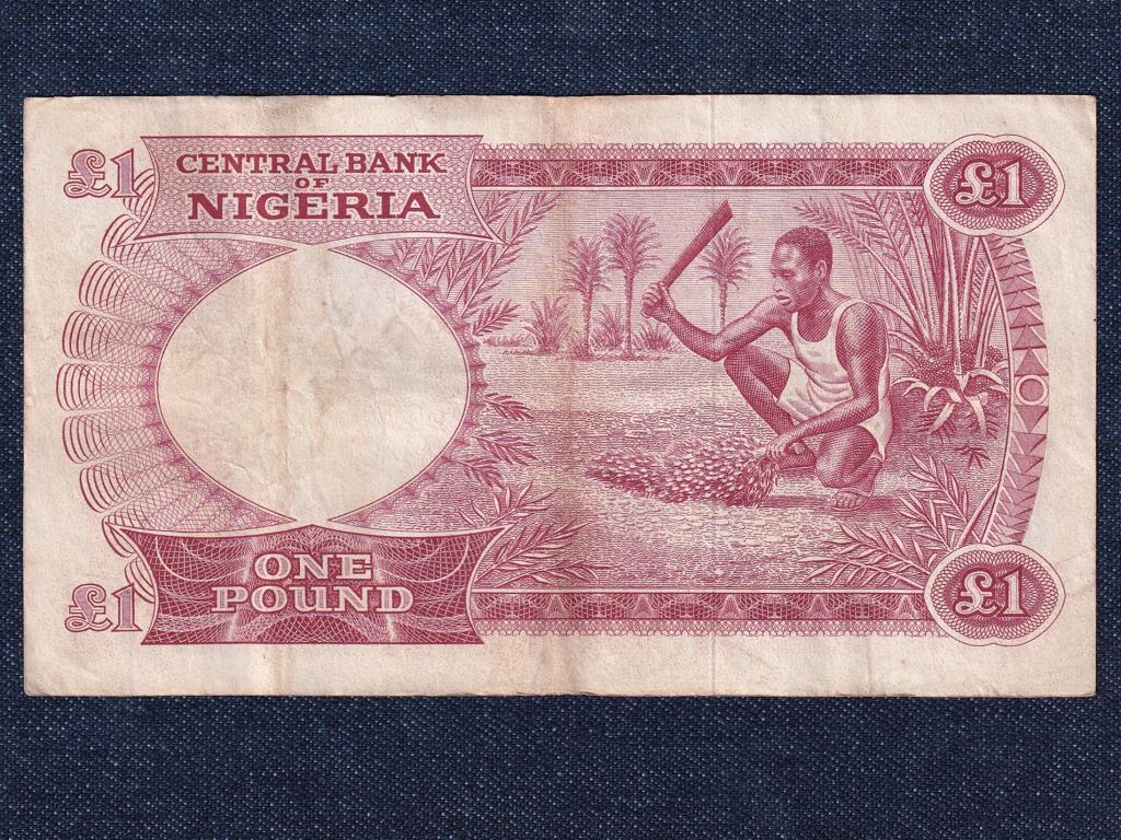 Nigéria 1 font bankjegy