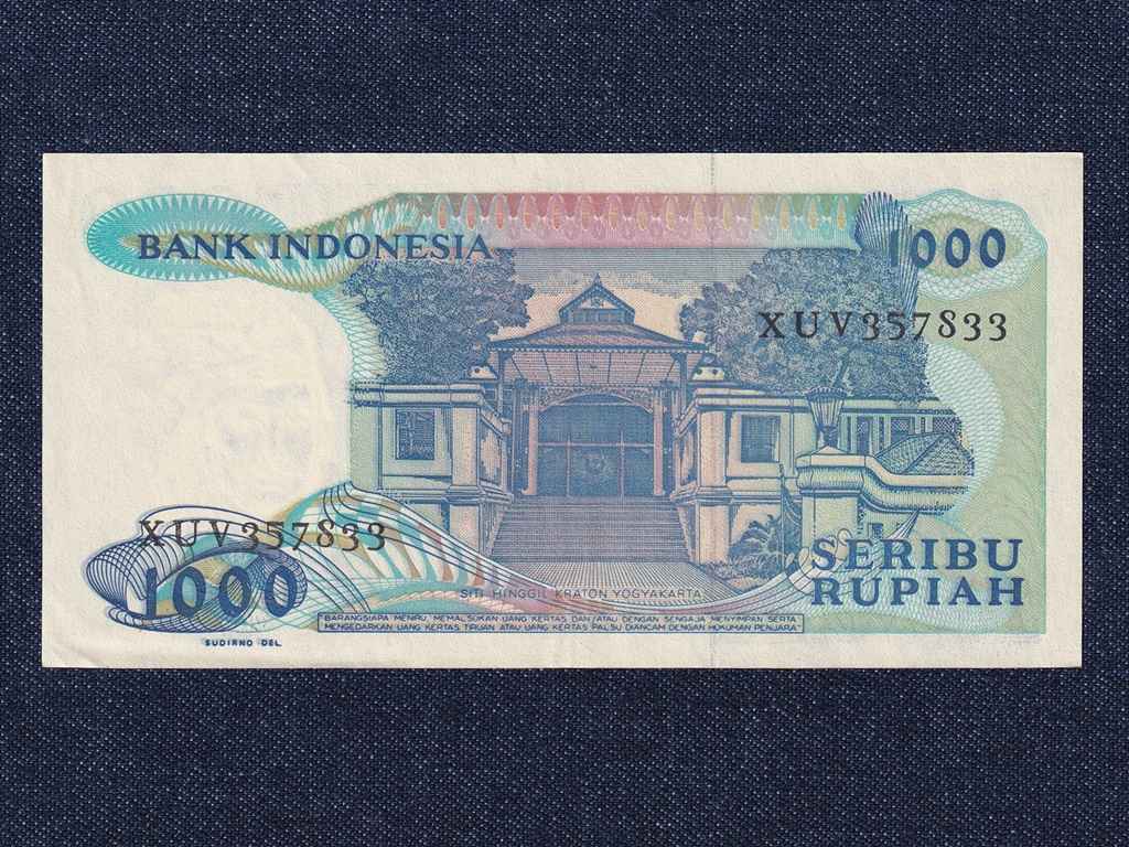 Indonézia 1000 rúpia bankjegy