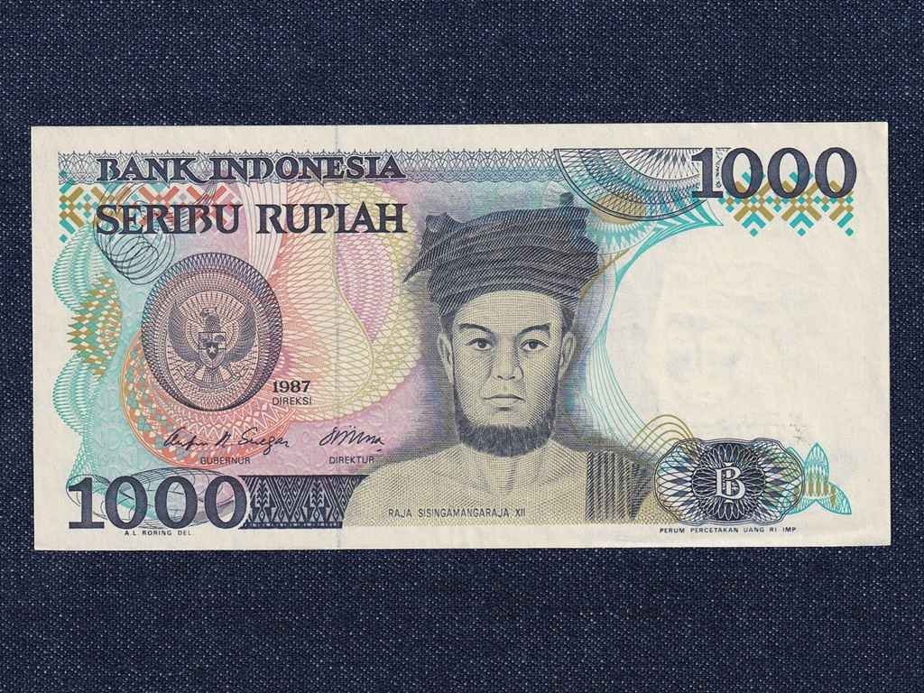 Indonézia 1000 rúpia bankjegy