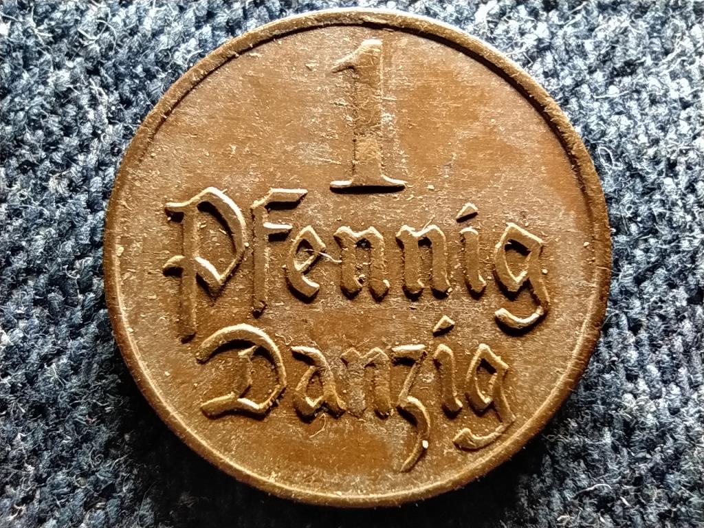 Lengyelország Danzig szabad város 1 pfennig