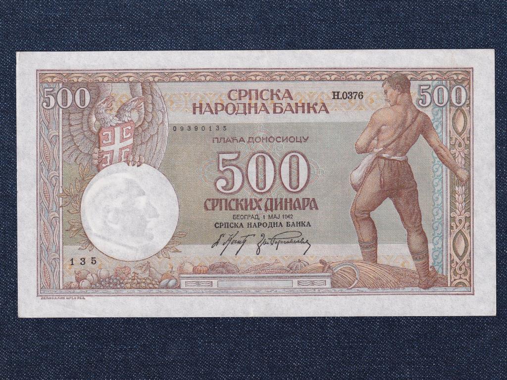 Szerbia 500 dínár bankjegy