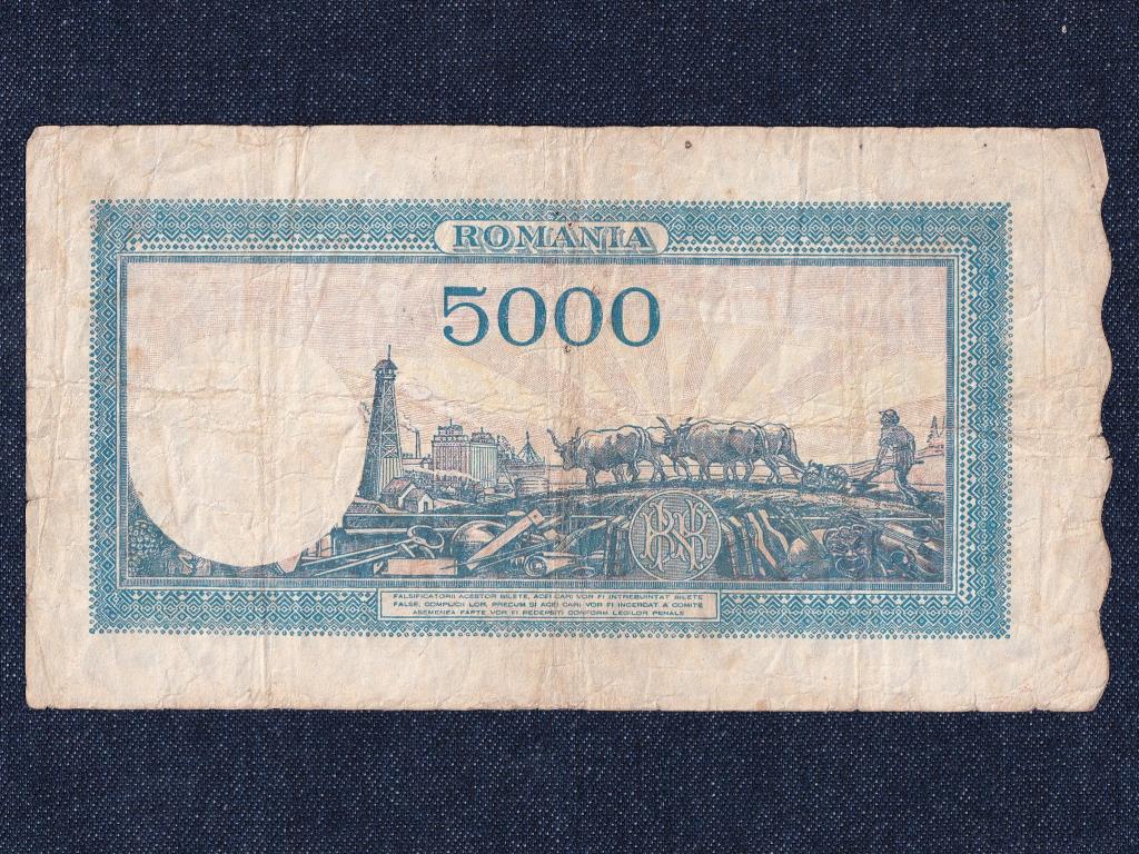 Románia 5000 Lej bankjegy