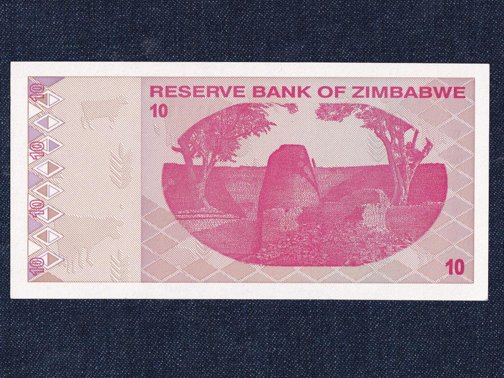 Zimbabwe 10 dollár bankjegy