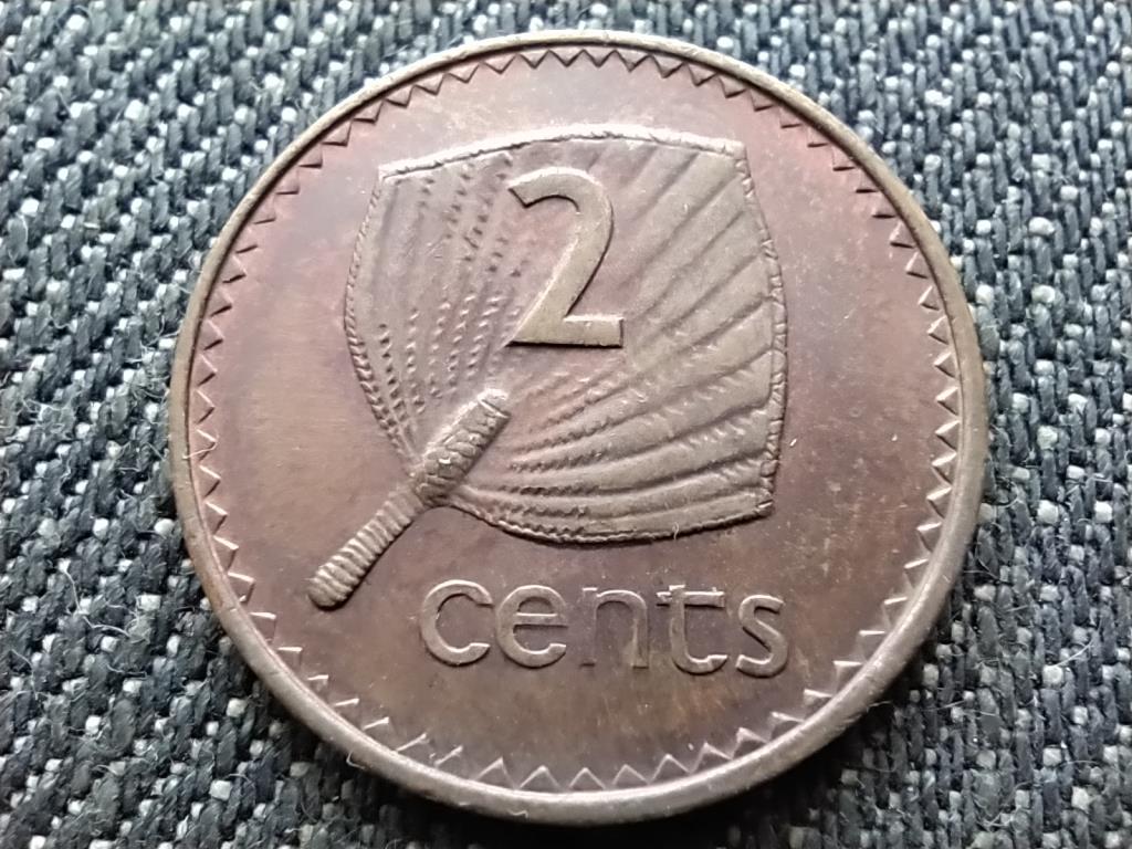 Fidzsi-szigetek II. Erzsébet 2 cent