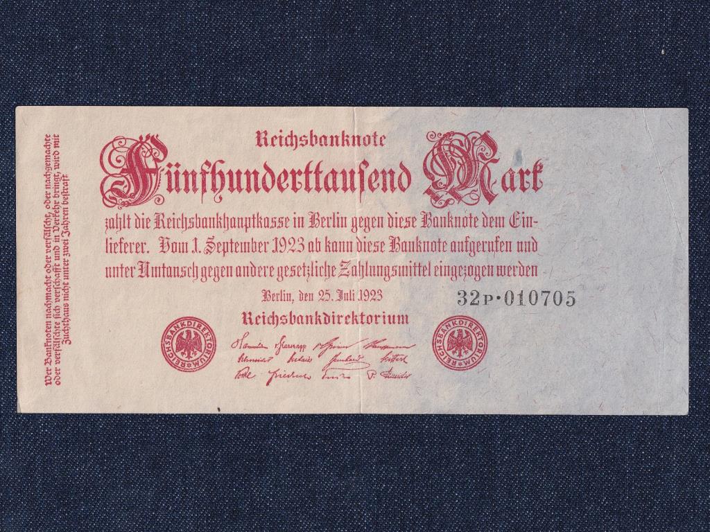 Németország Weimari Köztársaság (1919-1933) 500000 Márka bankjegy