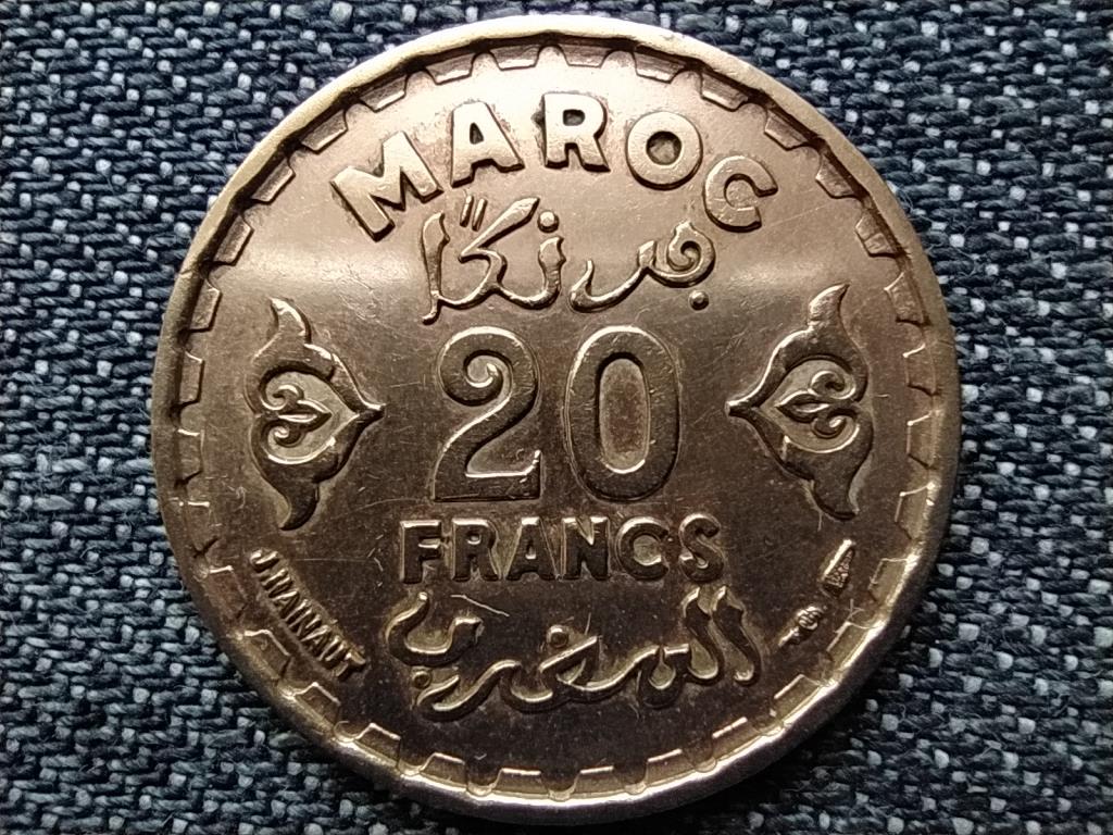 Marokkó V. Mohammed (1927-1961) 20 frank