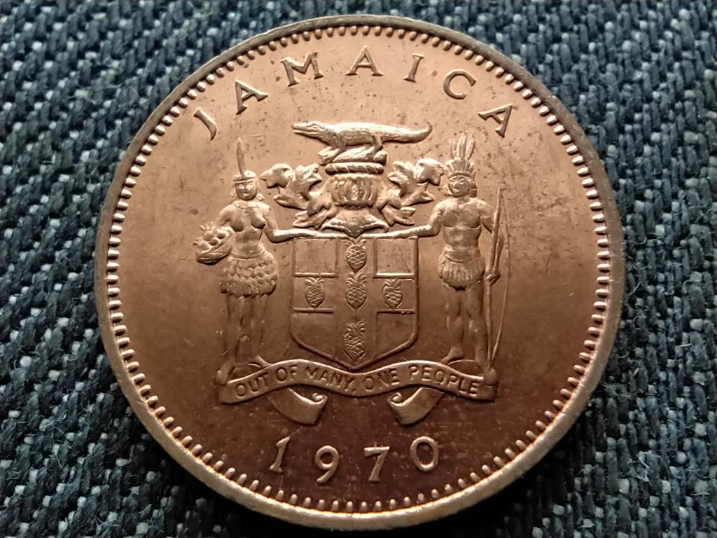 Jamaica II. Erzsébet (1952-) 1 cent