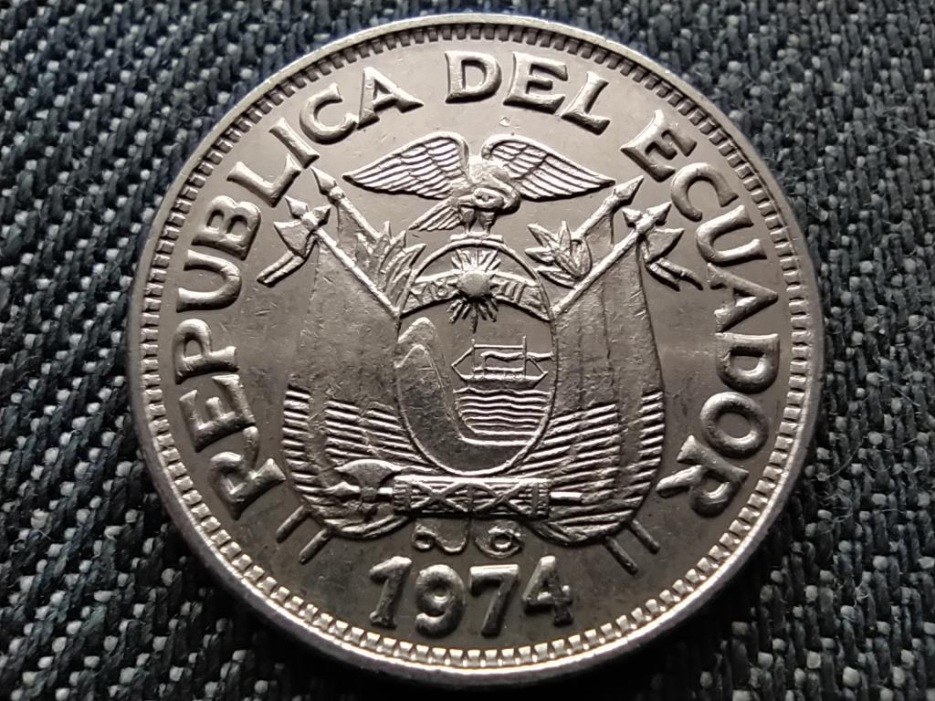 Ecuador Köztársaság (1830-0) 50 Centavo