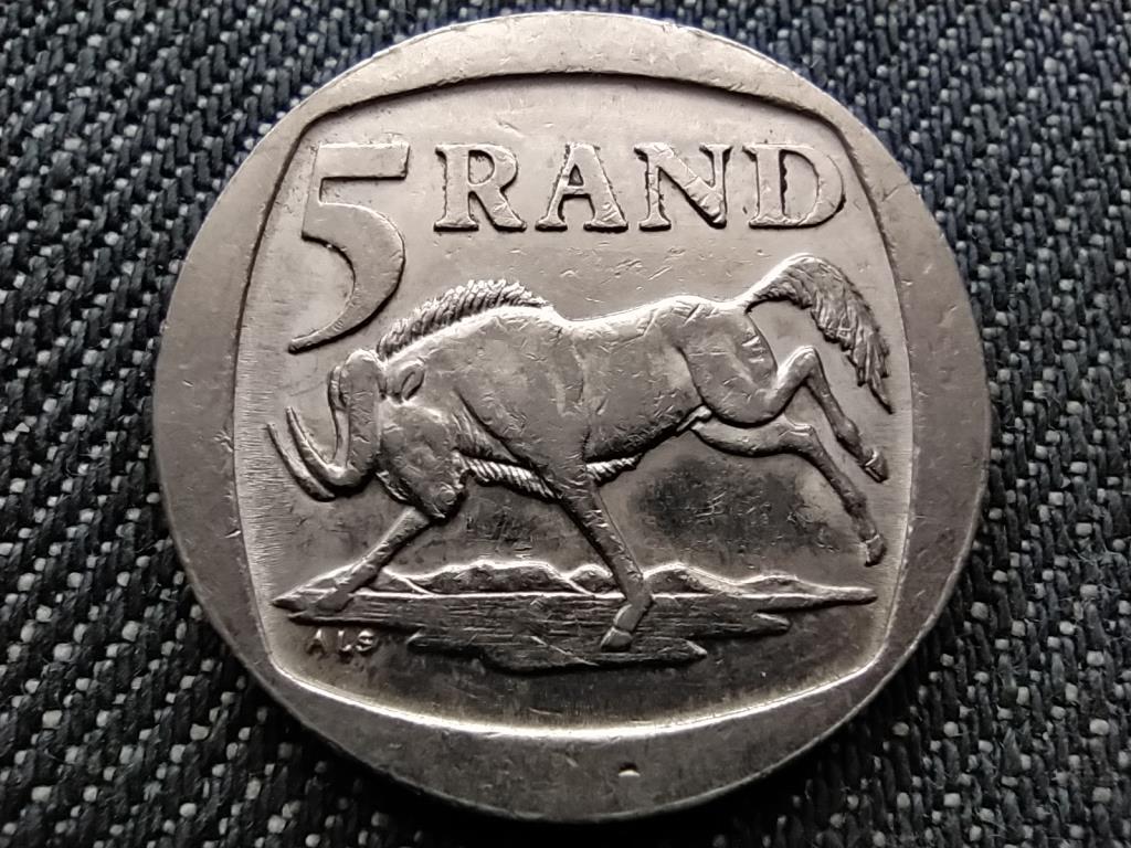 Dél-Afrikai Köztársaság Suid-Afrika 5 Rand