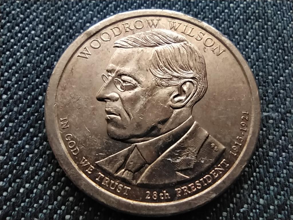 USA Elnöki dollár érme sorozat Woodrow Wilson 1 Dollár
