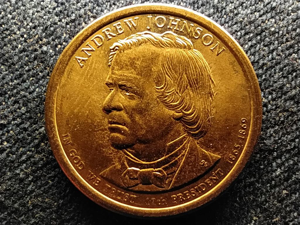 USA Elnöki dollár érme sorozat Andrew Johnson 1 Dollár