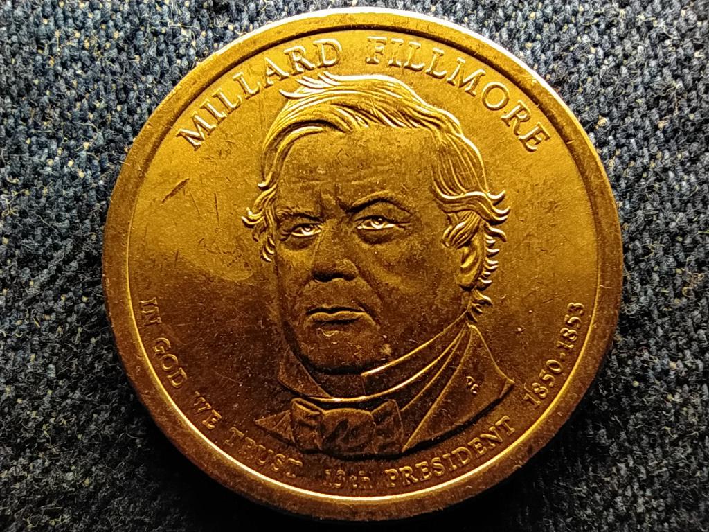 USA Elnöki dollár érme sorozat Millard Fillmore 1 Dollár