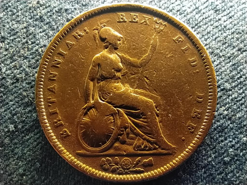 Anglia IV. Vilmos (1830-1837) 1 Penny