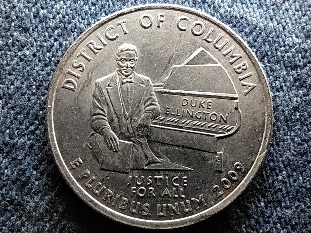 USA 50 State Quarters Kolumbia Kerület 1/4 Dollár