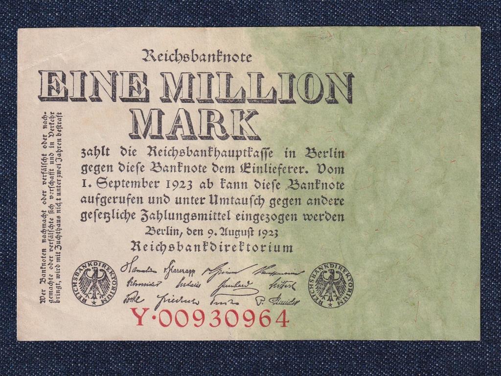 Németország Weimari Köztársaság (1919-1933) 1 millió Márka bankjegy