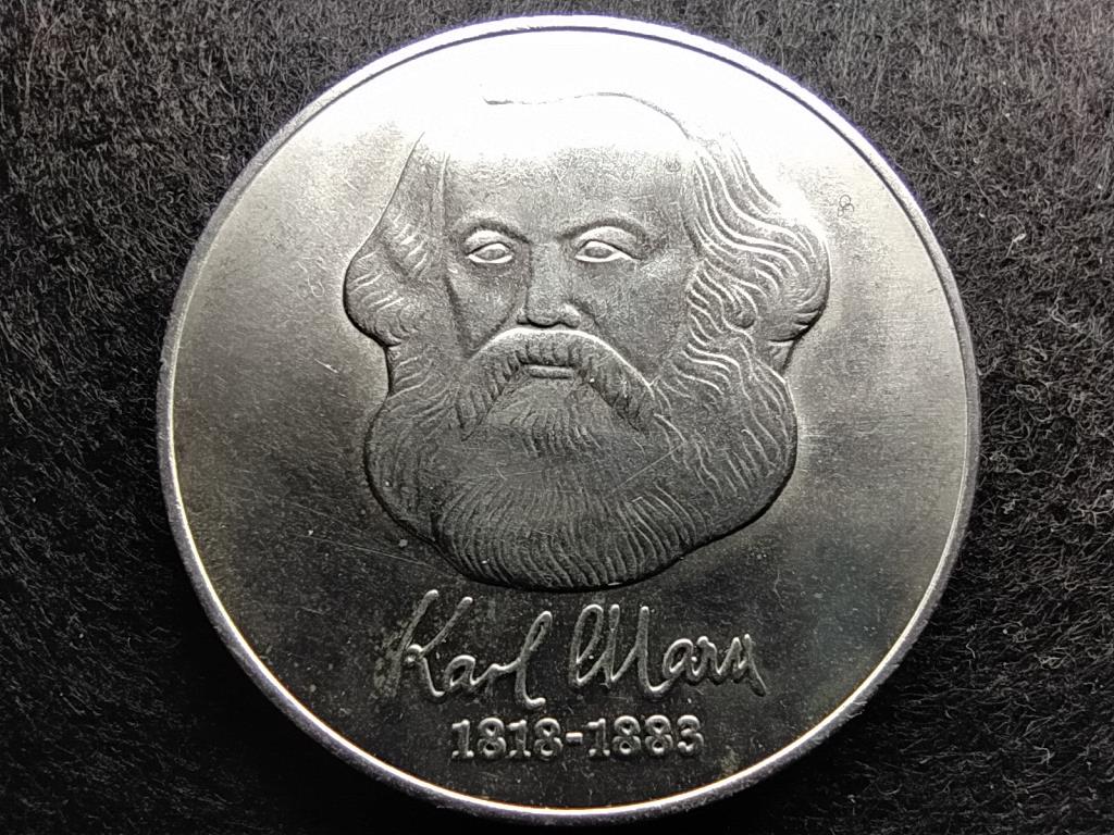 Németország 100 éve halt meg Karl Marx 20 Márka