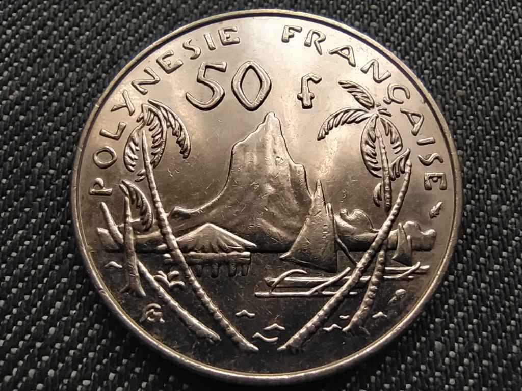 Francia Polinézia 50 frank