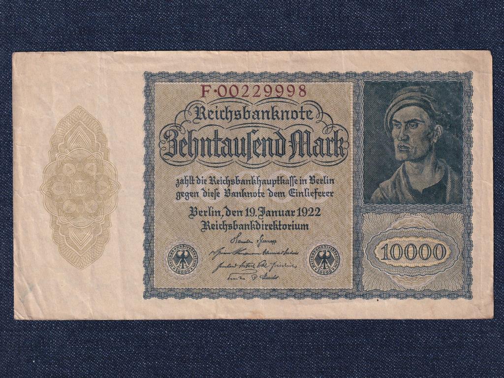 Németország Weimari Köztársaság (1919-1933) 10000 Márka bankjegy