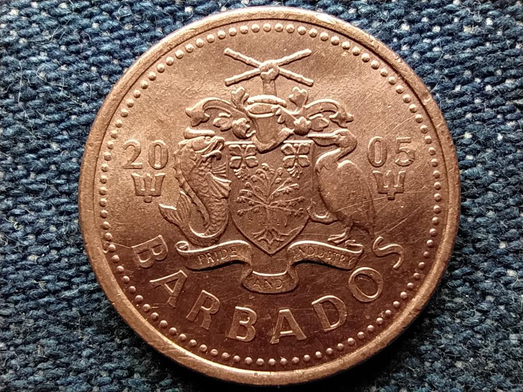 Barbados II. Erzsébet (1966-2021) 1 Cent