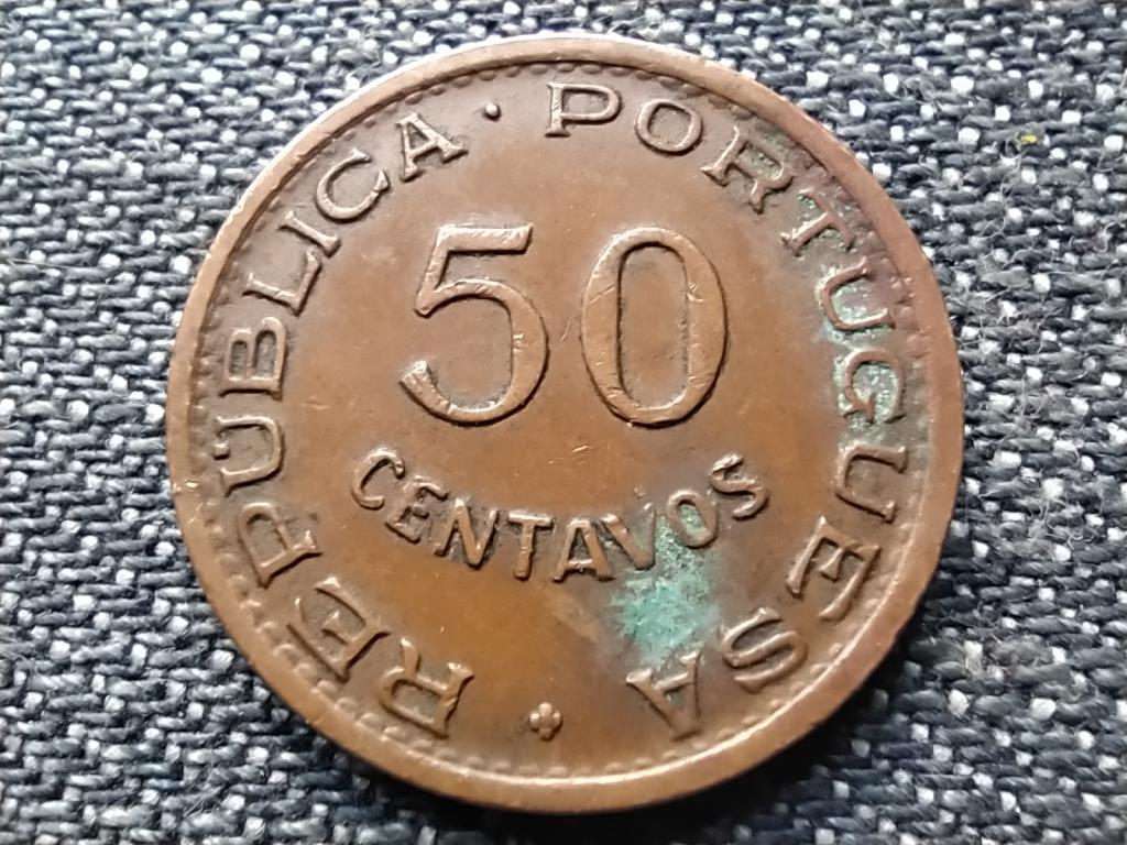 Portugália Zöld-foki Köztársaság 50 Centavos