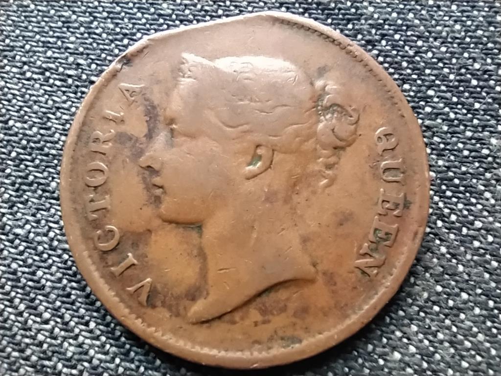 Malaka-szorosi Telepek Viktória (1837-1901) 1 cent
