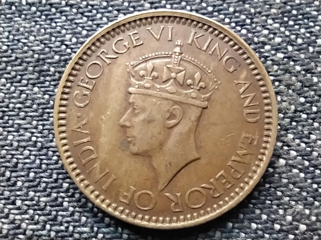 Sri Lanka VI. György (1936-1952) 25 cent