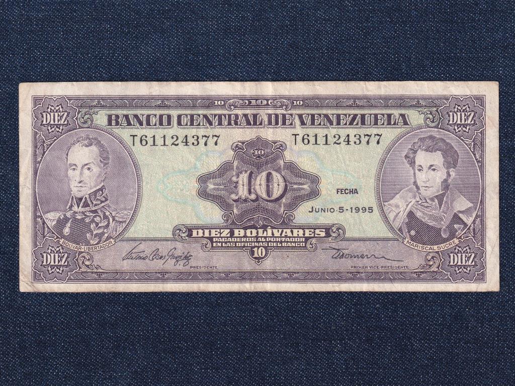 Venezuela 10 bolívar bankjegy
