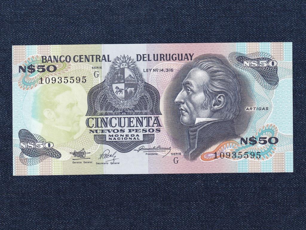 Uruguay 50 Új pezó bankjegy