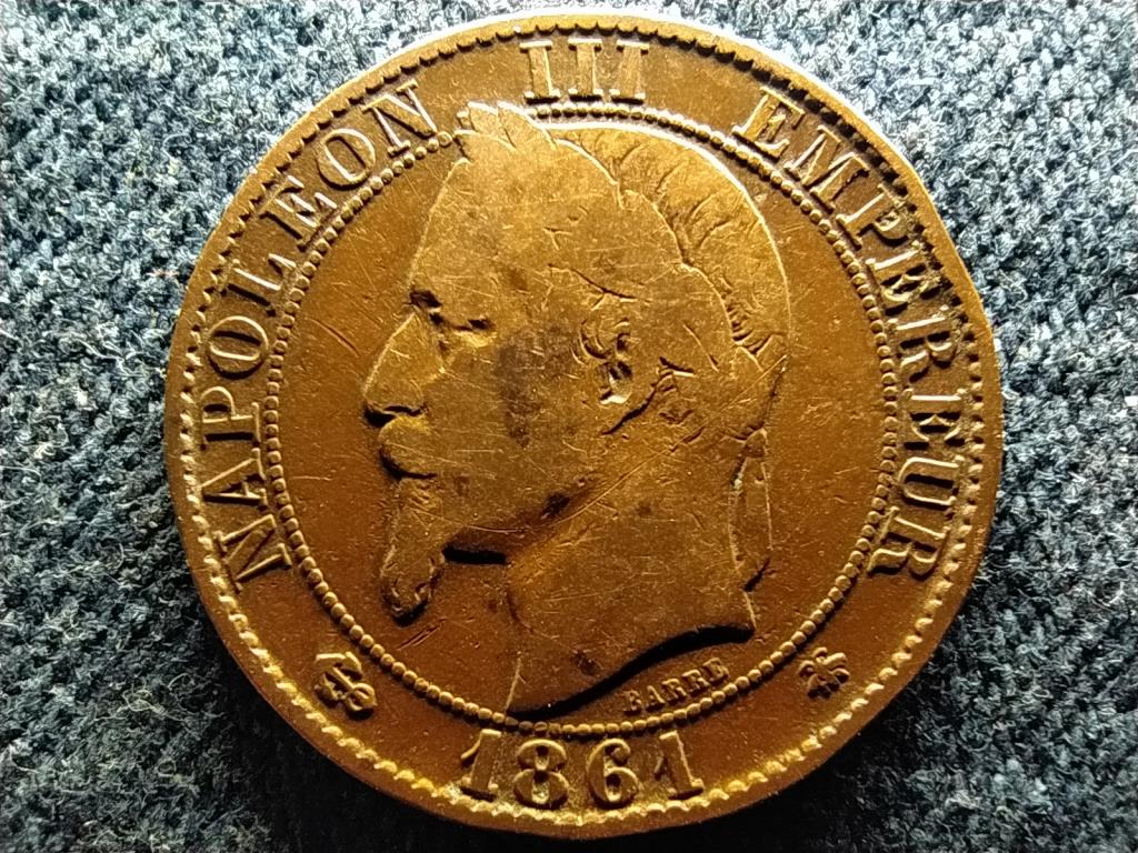 Franciaország III. Napóleon (1852-1870) 5 Centimes