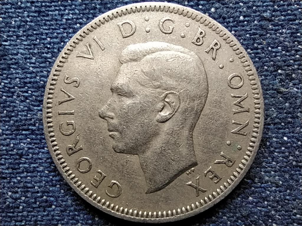 Anglia VI. György (1936-1952) skót címer 1 Shilling
