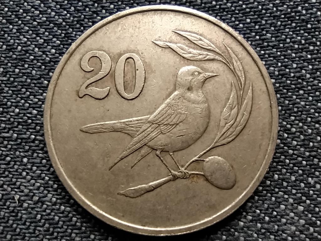 Ciprus Köztársaság (1960-0) 20 Cent
