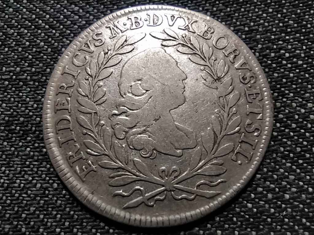Német Államok Brandenburg-Bayreuth III. Frigyes ezüst 20 krajcár