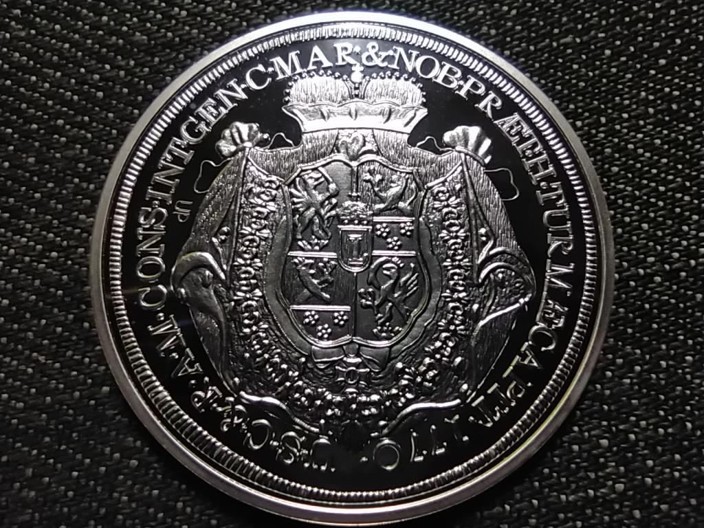 Magyar tallérok utánveretben I. Miklós tallérja 1770 .999 ezüst