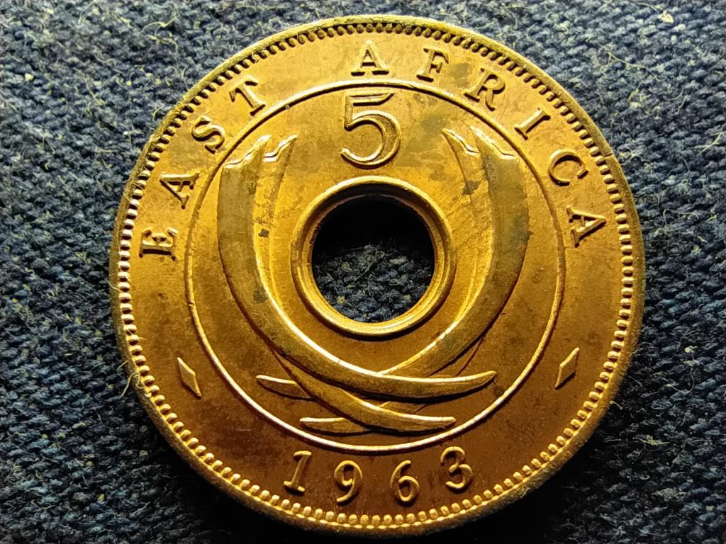 Kelet-Afrika II. Erzsébet (1952-1963) 5 cent