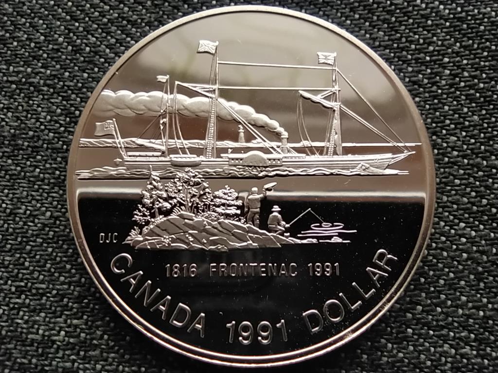 Kanada S.S. Frontenac .500 ezüst 1 Dollár