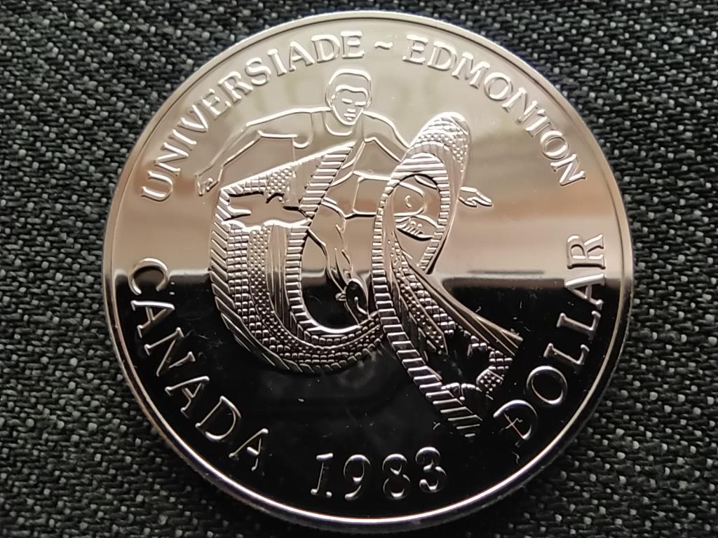 Kanada Egyetemi Játékok Edmonton .500 ezüst 1 Dollár