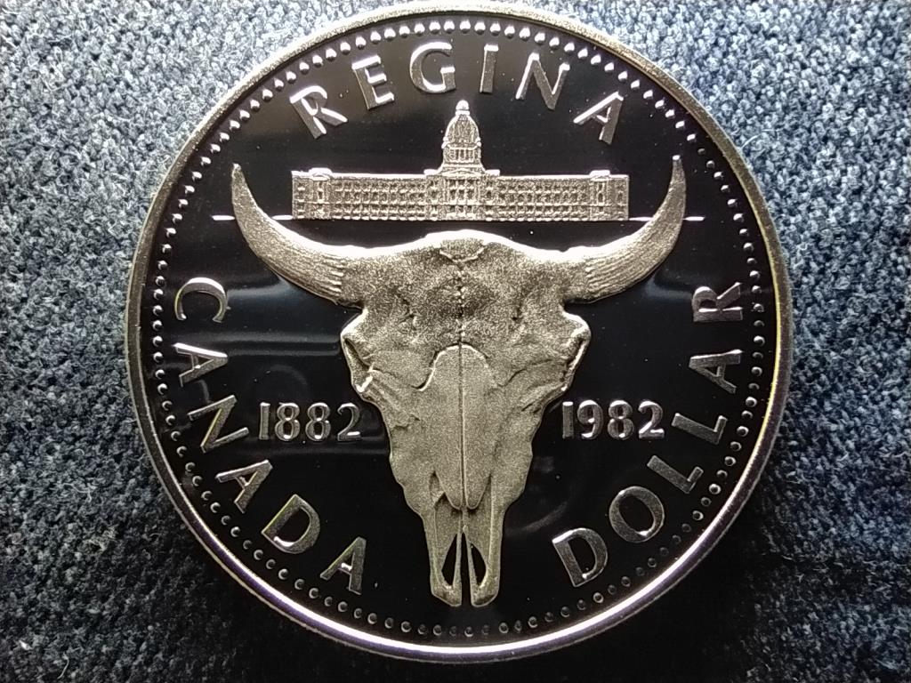 Kanada 100 éves Regina .500 ezüst 1 Dollár