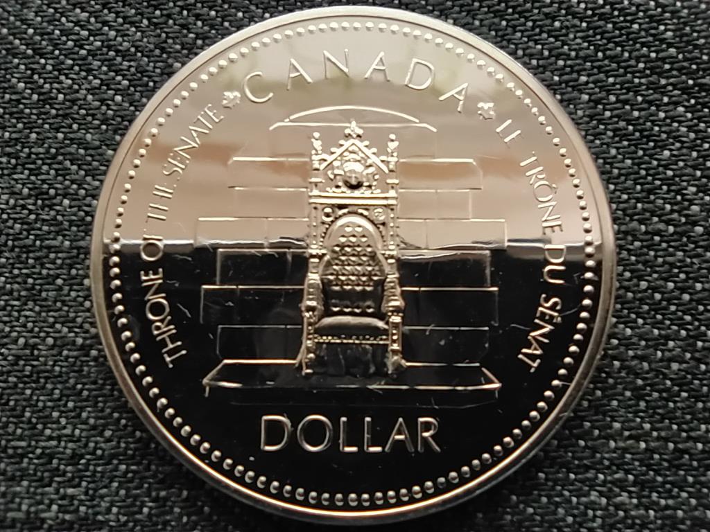 Kanada II. Erzsébet ezüst jubileuma .500 ezüst 1 Dollár